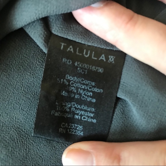 Aritzia Talula Betty Lace Camisole Black Sz Small - Picture 8 of 8